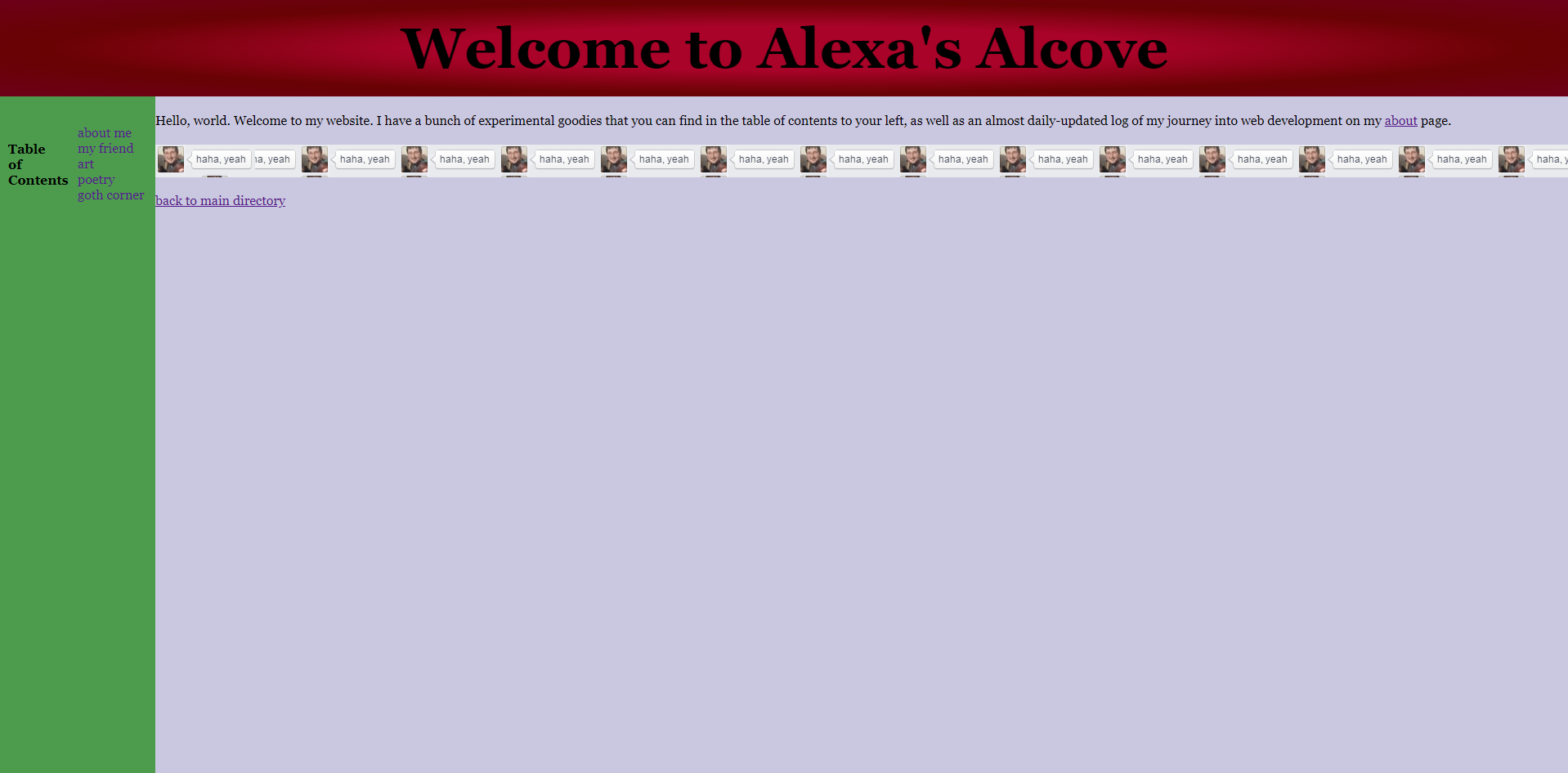 Alexa's Alcove 7-12-2019